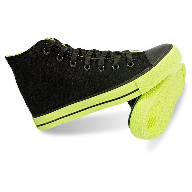 High-top Sneakers Conwersy N001 Sort 1