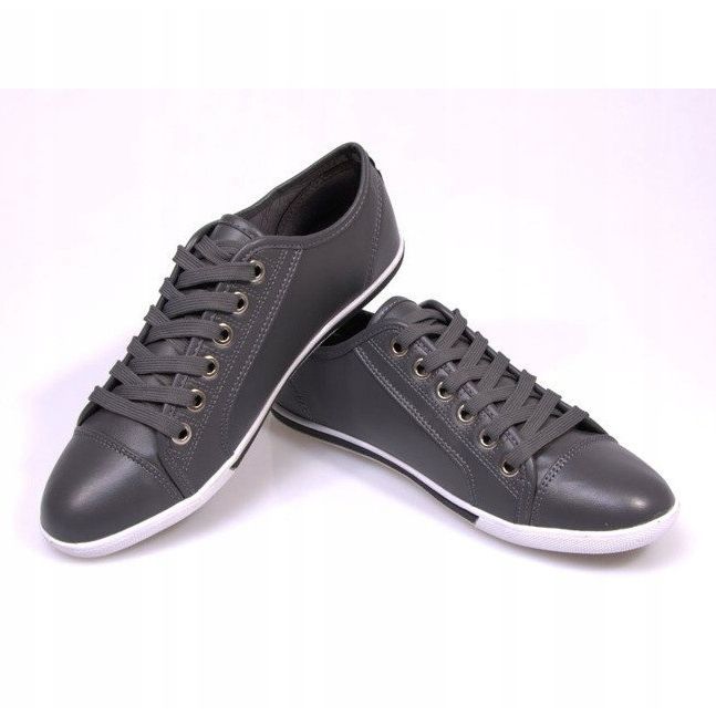 Oldschool Sneakers 187 Grå 1