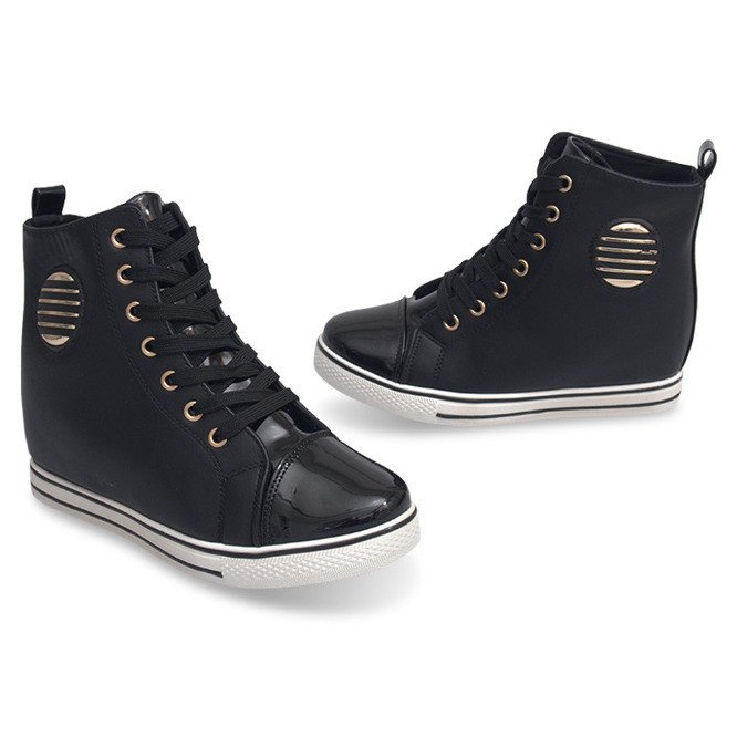 Moderigtige sneakers B118 sort 2