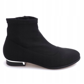 Elegante materialestøvler 26003 Sort 2