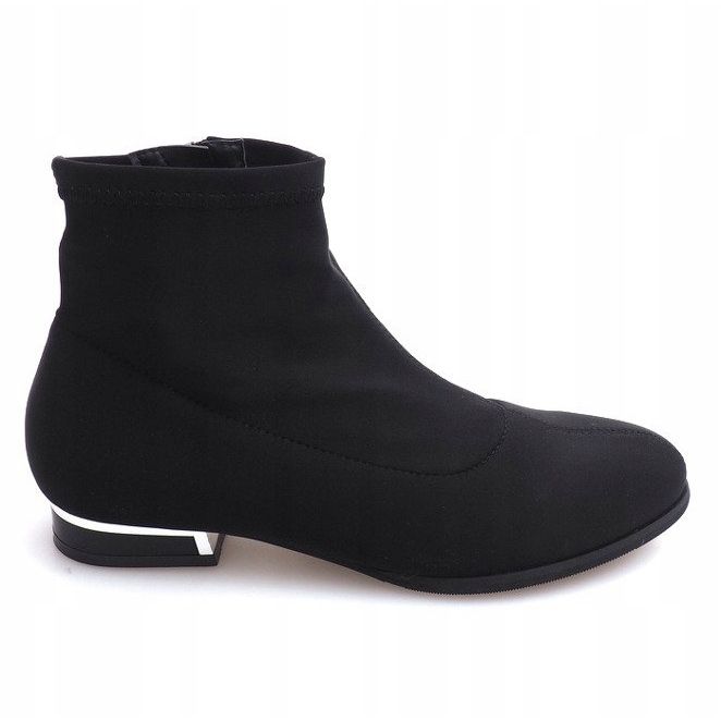 Elegante materialestøvler 26003 Sort 2