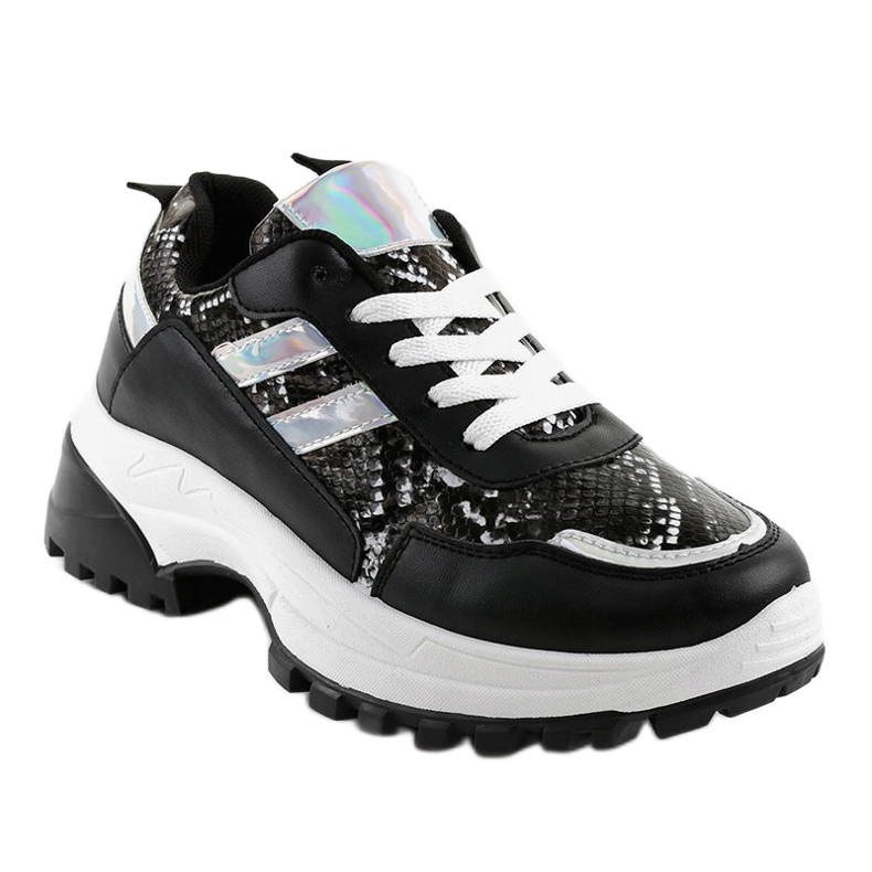 Sorte stilfulde sportssko 690051 1