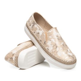 Vices Slip Ony som Espadrilles gul 1