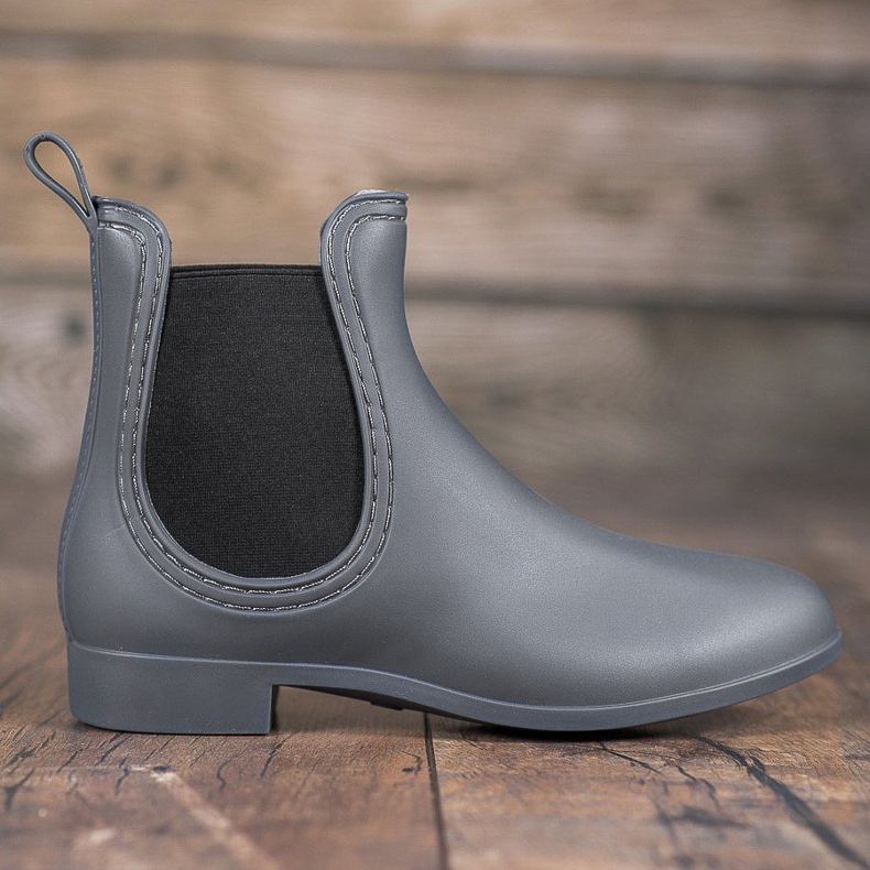 SHELOVET Slip-on regn støvler grå 2