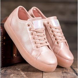 Lyserøde sneakers 1