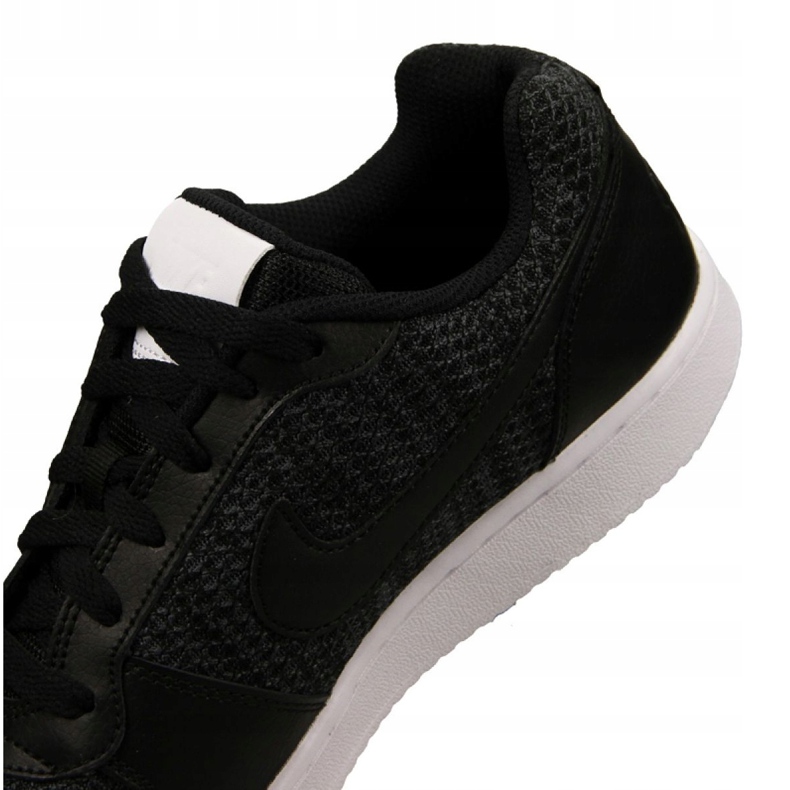 Nike Ebernon Low Prem M AQ1774-001 sko sort 2