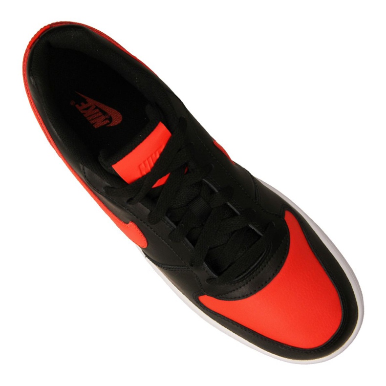 Nike Ebernon Low M AQ1775-004 sko sort rød 2