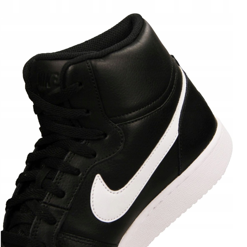 Nike Ebernon Mid M AQ1773-002 sko sort 1
