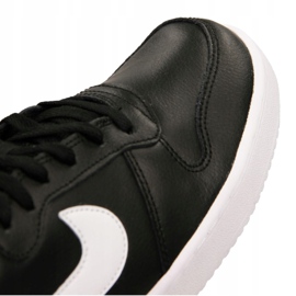 Nike Ebernon Mid M AQ1773-002 sko sort 2