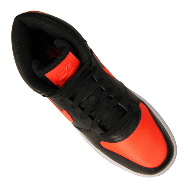 Nike Ebernon Mid M AQ1773-005 sko sort rød 1