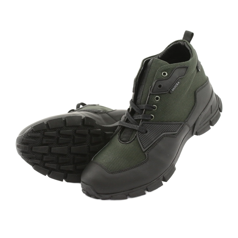 Badura Trekking 4784 sort grøn 5