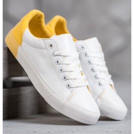 Bestelle Eco læder sneakers hvid 3