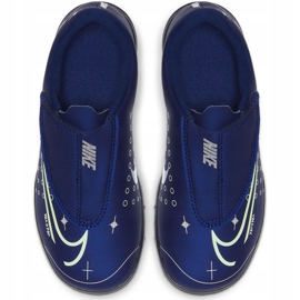 Nike Mercurial Vapor 13 Club Mds Tf Ps (V) Jr CJ1180-401 fodboldsko marineblå marineblå 1