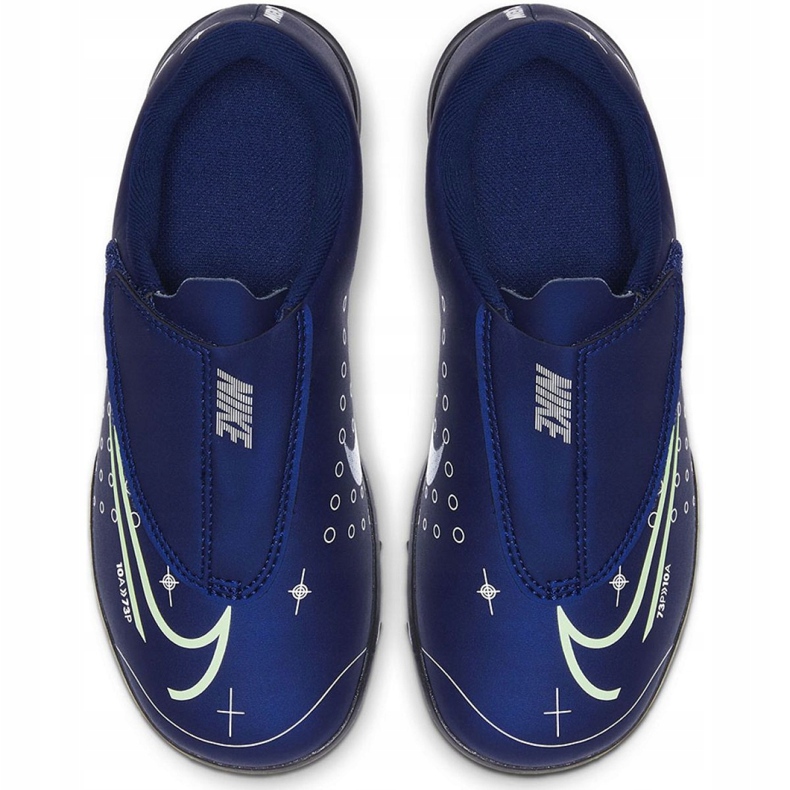Nike Mercurial Vapor 13 Club Mds Tf Ps (V) Jr CJ1180-401 fodboldsko marineblå marineblå 1