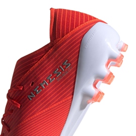 Adidas Nemeziz 19.1 Ag M EF8857 fodboldstøvler rød rød 1