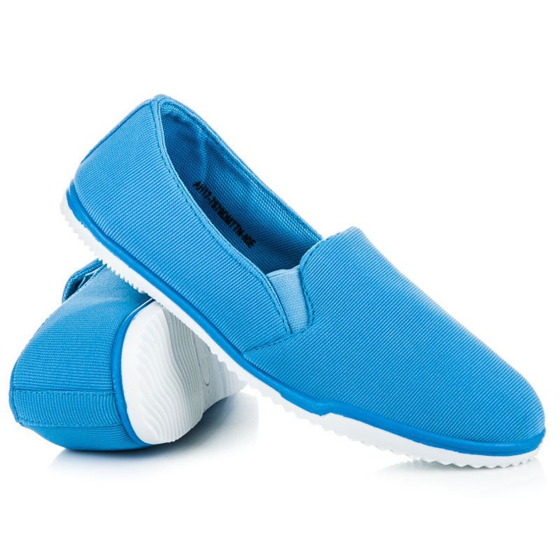 Mckeylor Blå tekstil sneakers 1