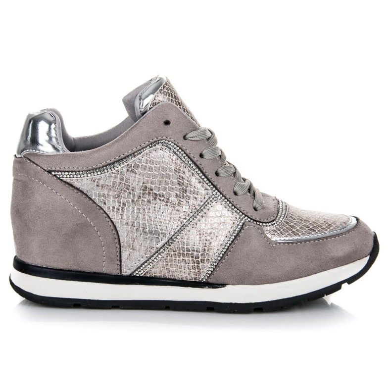 Vices Bindede sneakers grå 2
