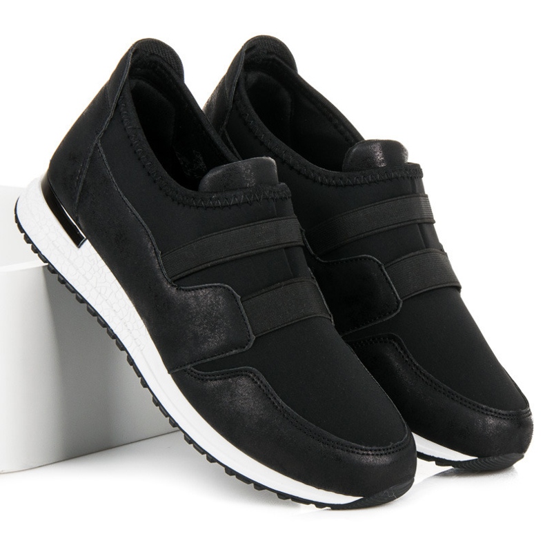 Sergio Todzi Slip-on sko til kvinder sort 1