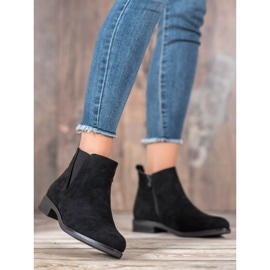 Ideal Shoes Slip-on støvler sort 1