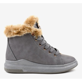 Varmegrå sneakers TL135-3 2