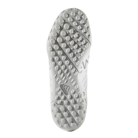 Adidas Nemeziz Messi 17.4 TF Jr S77207 fodboldstøvler hvid 2