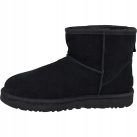 Ugg Classic Mini Rubber Logo W 1108231-BLK sort 1