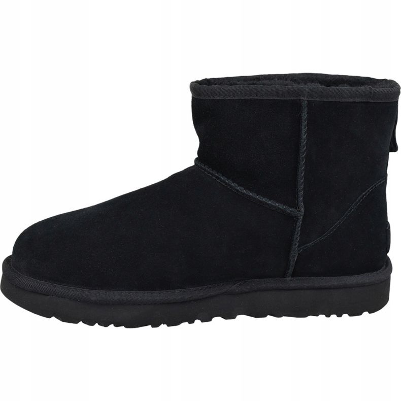 Ugg Classic Mini Rubber Logo W 1108231-BLK sort 1