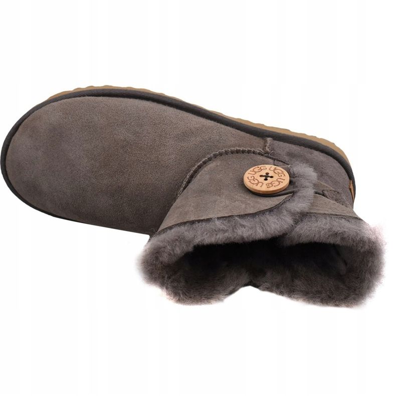 Ugg Mini Bailey Button Ii W 1016422-MOLE sko brun 2