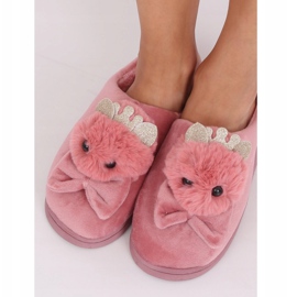 Kvinders hjemmesko beskidt pink DD112 Pink lyserød 1