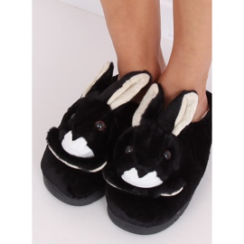 Sort bunny kvinders hjemmesko MA17 Sort 2