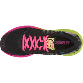 Asics Gel-Noosa Ff 2 W T869N-001 løbesko sort flerfarvet 2
