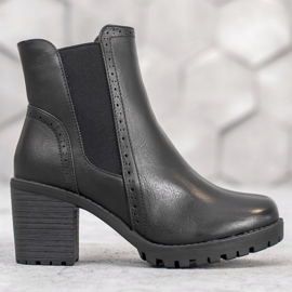 J. Star Slip-on støvler på platformen sort 1