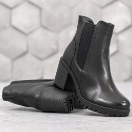 J. Star Slip-on støvler på platformen sort 2