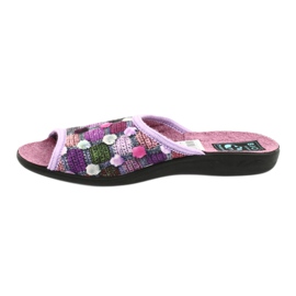 3D Adanex violette hjemmesko lilla lyserød 2