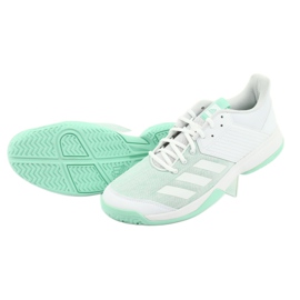 Adidas Ligra 6 W BC1035 sko hvid grøn 5