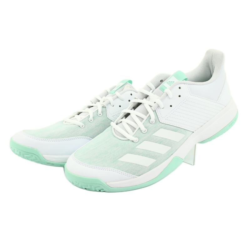 Adidas Ligra 6 W BC1035 sko hvid grøn 3