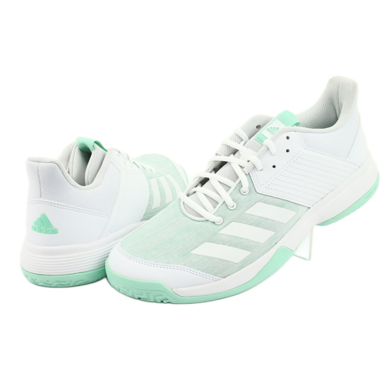 Adidas Ligra 6 W BC1035 sko hvid grøn 4