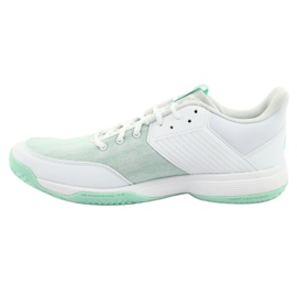 Adidas Ligra 6 W BC1035 sko hvid grøn 2