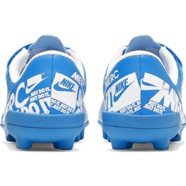 Nike Mercurial Vapor 13 Club Mg PS (V) Jr AT8162 414 fodboldsko blå blå 4