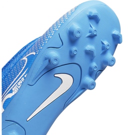 Nike Mercurial Vapor 13 Club Mg PS (V) Jr AT8162 414 fodboldsko blå blå 5