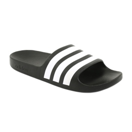 Adidas Adilette Aqua K Jr F35556 hjemmesko hvid sort 1