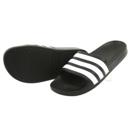 Adidas Adilette Aqua K Jr F35556 hjemmesko hvid sort 4