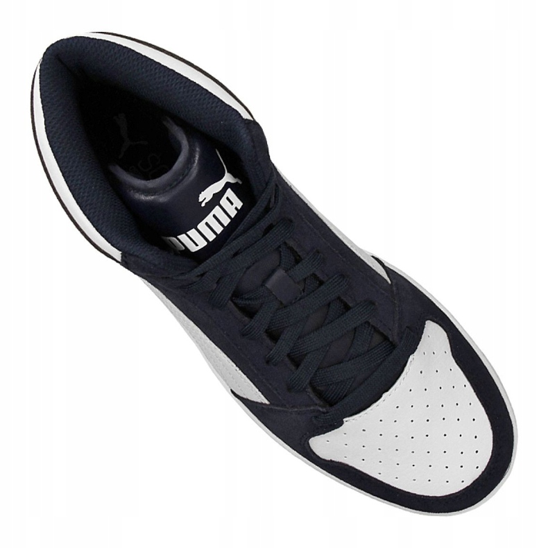 Puma Rebound LayUp Sd M 370219-03 hvid sort 2