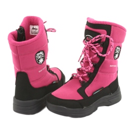 American Club Snestøvler med amerikansk club SN13 pink / sort membran lyserød 4