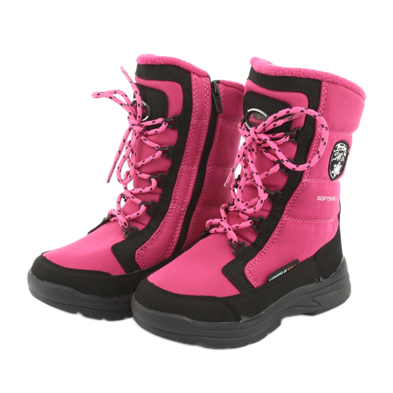 American Club Snestøvler med amerikansk club SN13 pink / sort membran lyserød 3