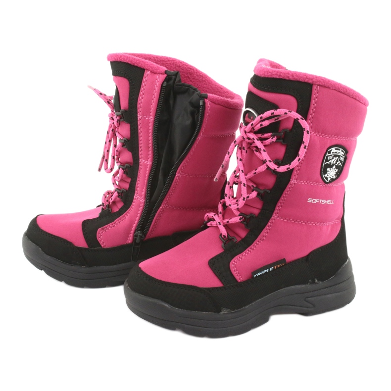 American Club Snestøvler med amerikansk club SN13 pink / sort membran lyserød 5