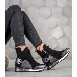 Goodin Mode sneakers sort grå 1