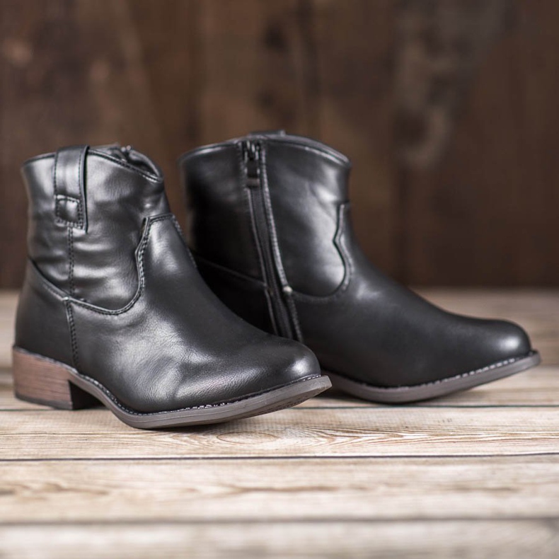 Nio Nio Sorte cowboystøvler 2