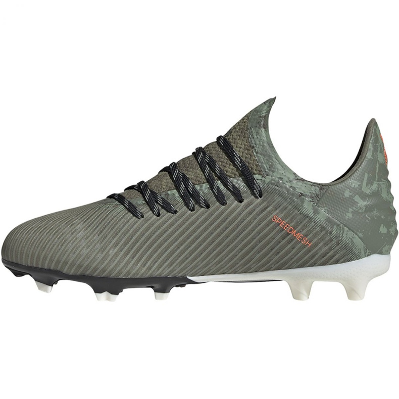 Adidas X 19.1 Jr Fg EF8301 fodboldstøvler grøn grøn 2