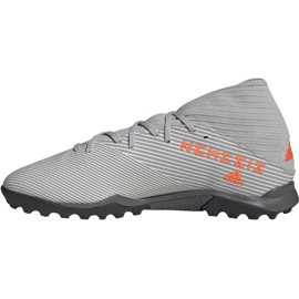 Adidas Nemeziz 19.3 M Tf EF8291 fodboldstøvler grå grå 2